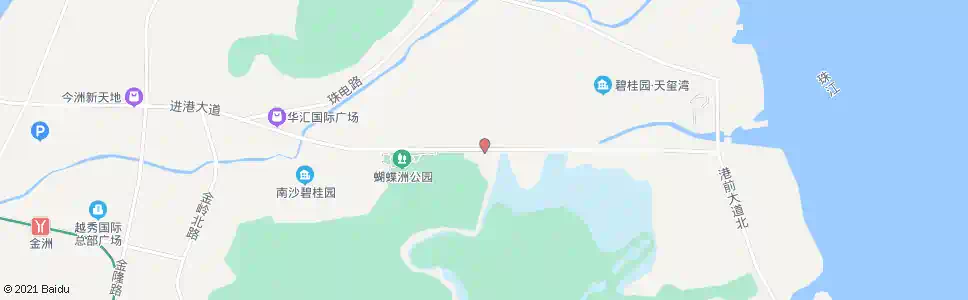 广州白藤滘村_公交站地图_广州公交_妙搜公交查询2025
