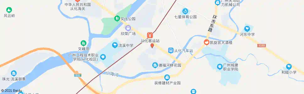 广州姓钟围(美时家具广场)_公交站地图_广州公交_妙搜公交查询2025