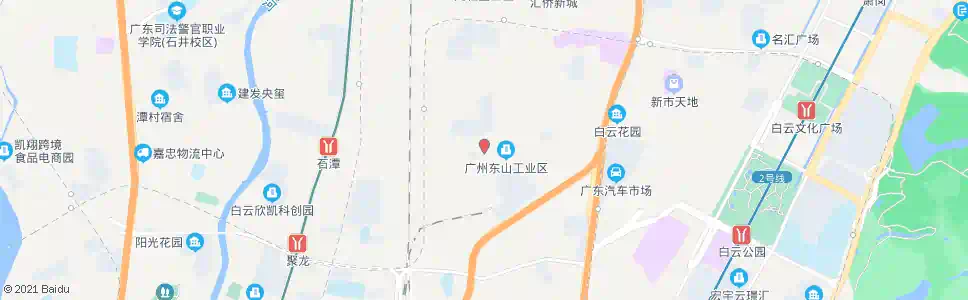 广州祥岗社区_公交站地图_广州公交_妙搜公交查询2025