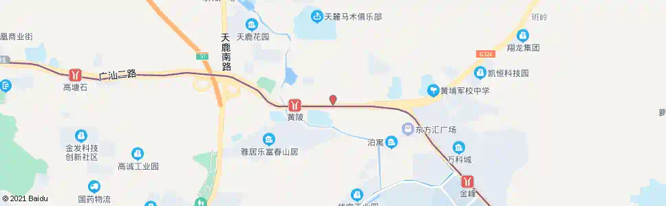 广州黄陂居委_公交站地图_广州公交_妙搜公交查询2025