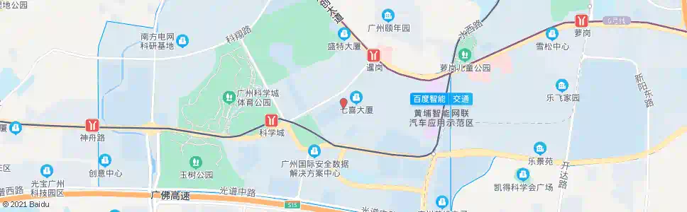 广州观虹路_公交站地图_广州公交_妙搜公交查询2025