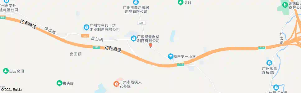 广州陈洞村_公交站地图_广州公交_妙搜公交查询2025