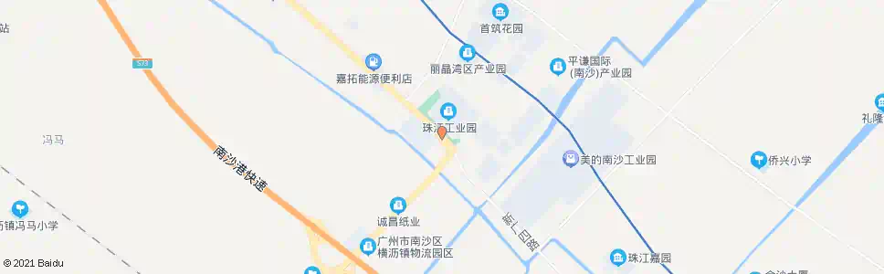 广州珠江产业园_公交站地图_广州公交_妙搜公交查询2025