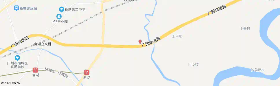广州瓜岭村_公交站地图_广州公交_妙搜公交查询2025