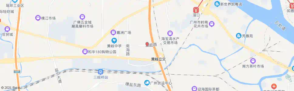 广州洞庭路_公交站地图_广州公交_妙搜公交查询2025