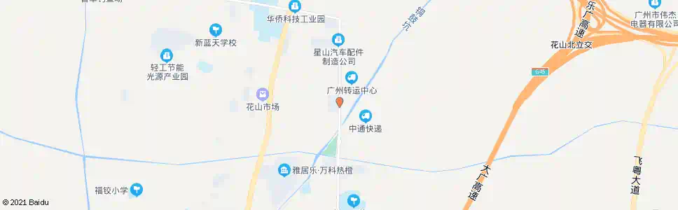 广州启源大道西_公交站地图_广州公交_妙搜公交查询2025