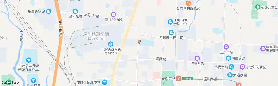 广州圆玄中学_公交站地图_广州公交_妙搜公交查询2025