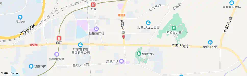 广州荔新路口公交站_公交站地图_广州公交_妙搜公交查询2025