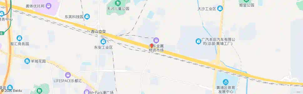 广州茅岗路口(广园快速路)_公交站地图_广州公交_妙搜公交查询2025