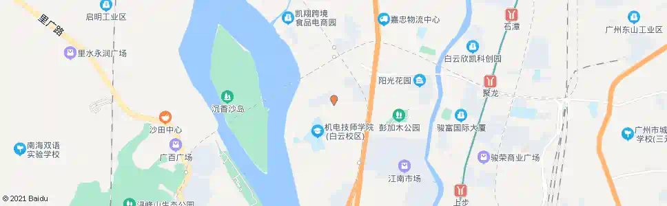 广州华海街口_公交站地图_广州公交_妙搜公交查询2025