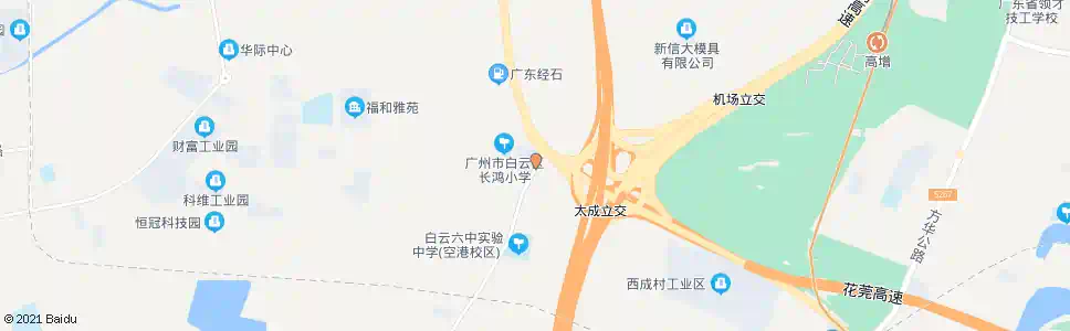 广州太成_公交站地图_广州公交_妙搜公交查询2025