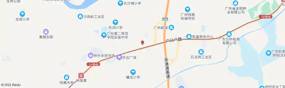 广州钟落潭总站_公交站地图_广州公交_妙搜公交查询2025