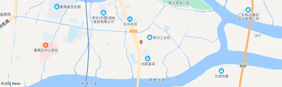 广州草河牌坊_公交站地图_广州公交_妙搜公交查询2025
