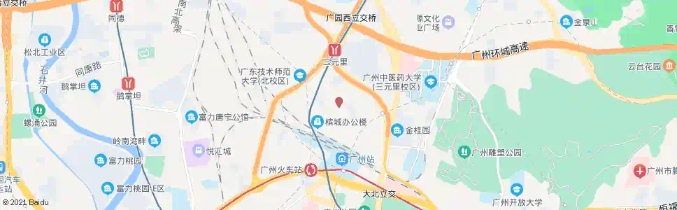 广州走马岗_公交站地图_广州公交_妙搜公交查询2025