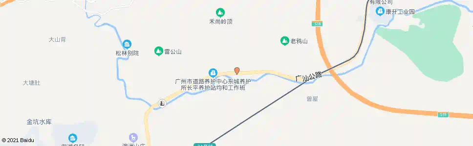 广州朱屋_公交站地图_广州公交_妙搜公交查询2025