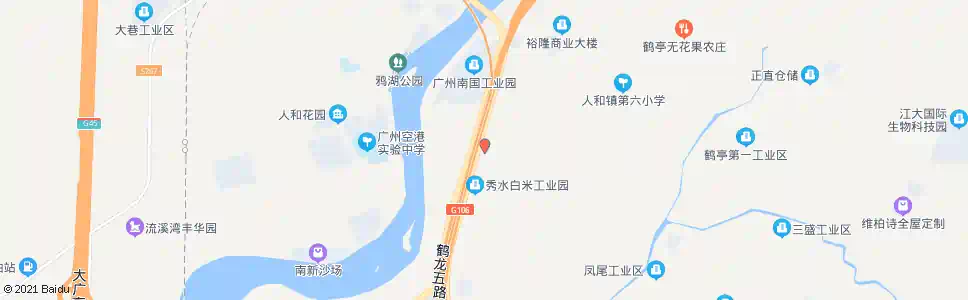 广州秀水_公交站地图_广州公交_妙搜公交查询2025