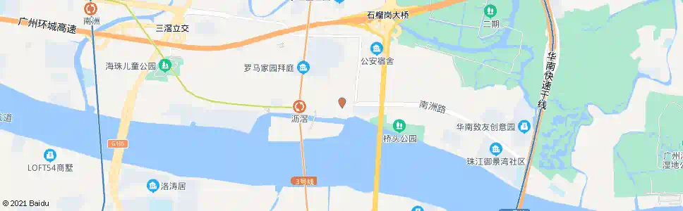 广州新鱼桥头总站_公交站地图_广州公交_妙搜公交查询2025