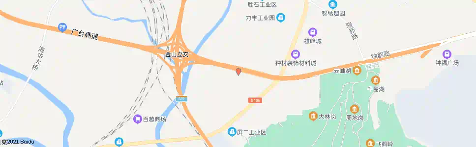 广州屏一桥_公交站地图_广州公交_妙搜公交查询2025