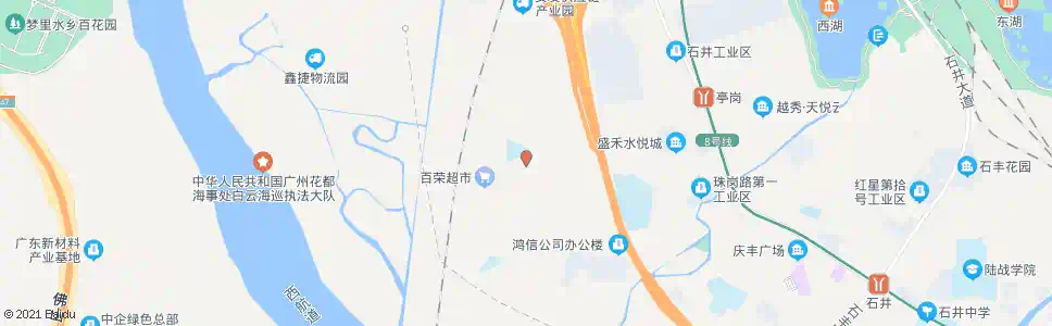广州杨梅岗_公交站地图_广州公交_妙搜公交查询2025