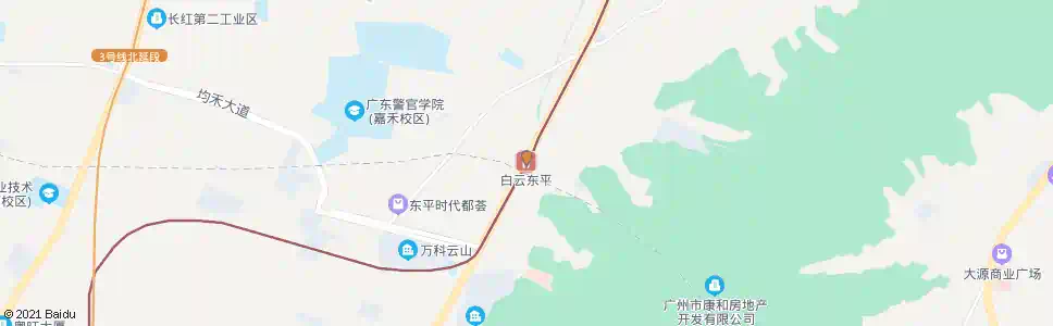 广州东平站_公交站地图_广州公交_妙搜公交查询2025