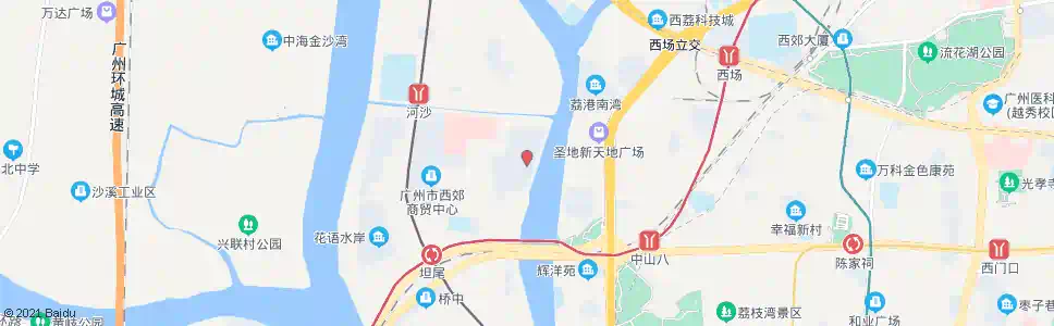 广州珠岛花园总站_公交站地图_广州公交_妙搜公交查询2025