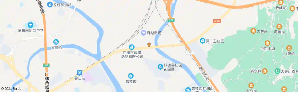 广州都那村总站_公交站地图_广州公交_妙搜公交查询2025