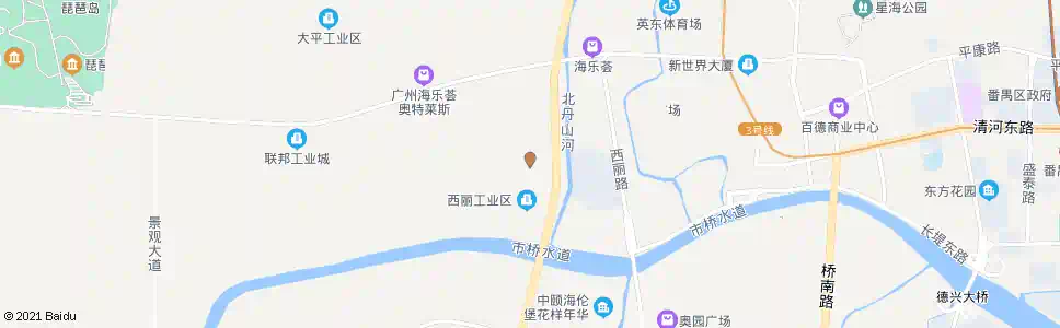 广州西丽工业区_公交站地图_广州公交_妙搜公交查询2025