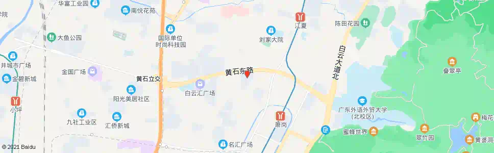 广州江夏安华灯饰城_公交站地图_广州公交_妙搜公交查询2025
