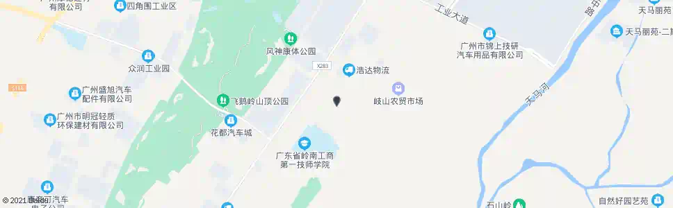 广州花都汽检站_公交站地图_广州公交_妙搜公交查询2025