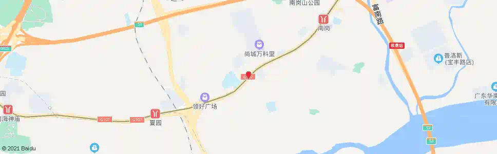 广州塘头(南岗)_公交站地图_广州公交_妙搜公交查询2025