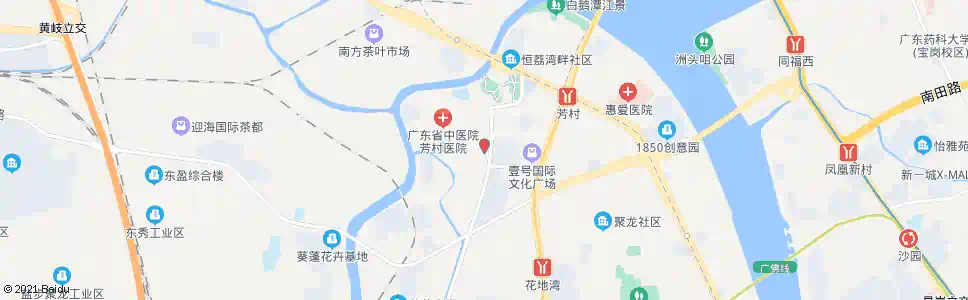 广州百花路_公交站地图_广州公交_妙搜公交查询2025