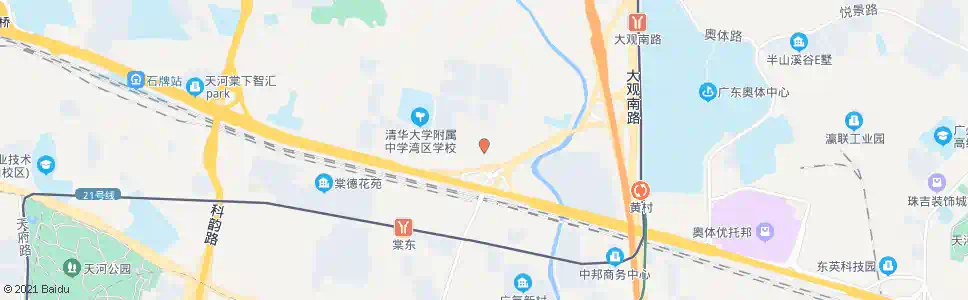 广州广氮花园南_公交站地图_广州公交_妙搜公交查询2025