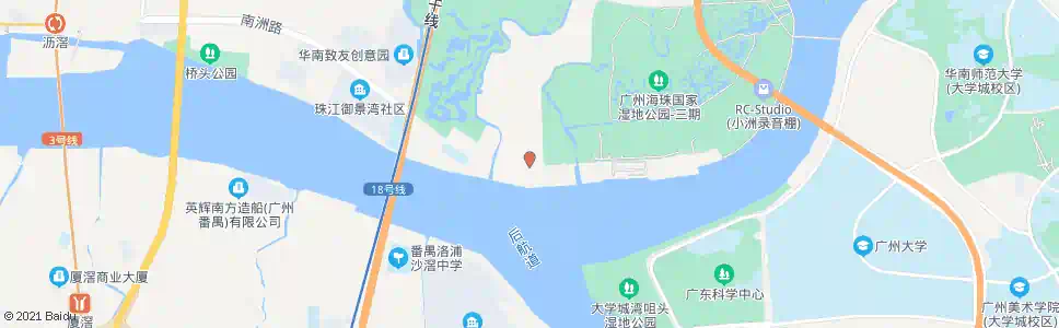 广州瀛洲路口_公交站地图_广州公交_妙搜公交查询2025