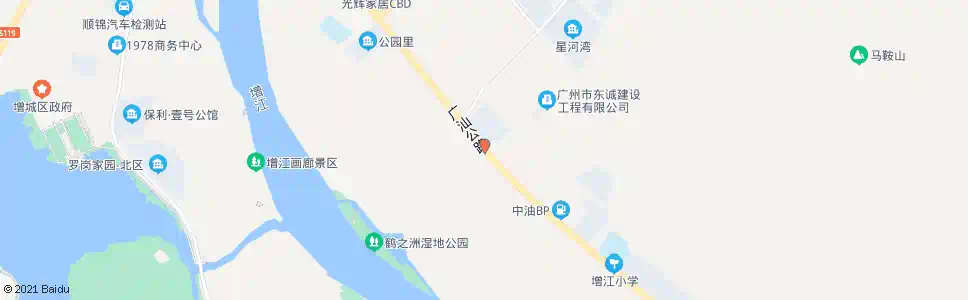广州鹤洲村_公交站地图_广州公交_妙搜公交查询2025