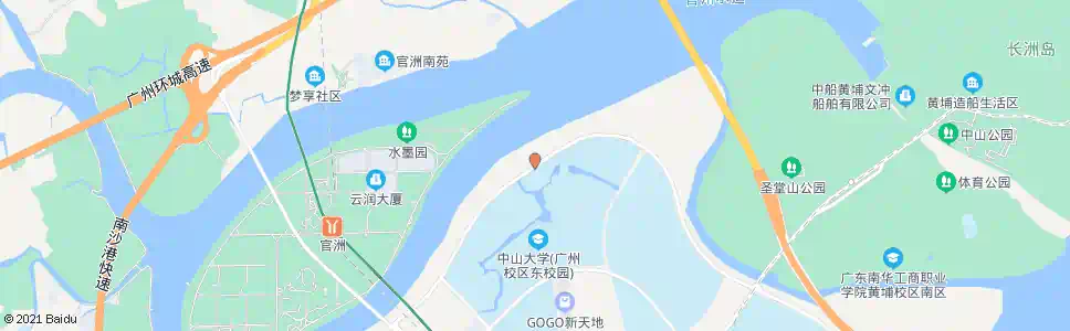 广州中大正门_公交站地图_广州公交_妙搜公交查询2025