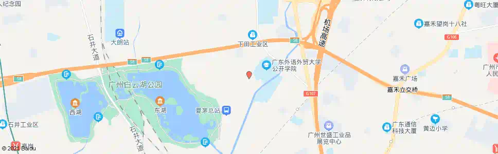 广州向西大道中_公交站地图_广州公交_妙搜公交查询2025