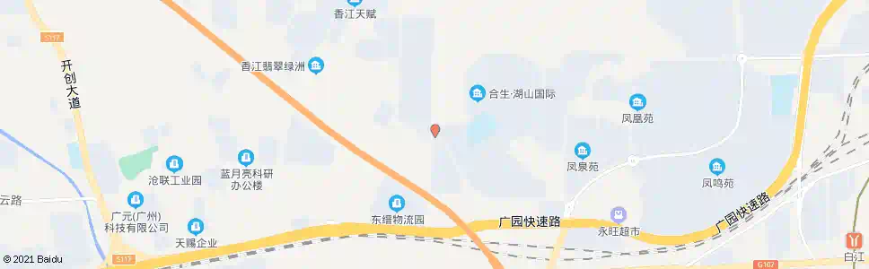 广州湖山国际公交总站_公交站地图_广州公交_妙搜公交查询2025