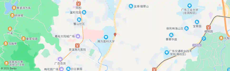 广州南方医科大学_公交站地图_广州公交_妙搜公交查询2025