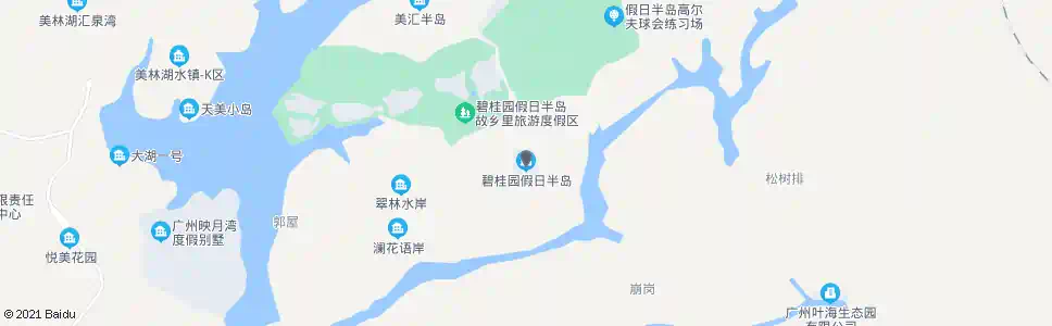 广州半岛碧桂园_公交站地图_广州公交_妙搜公交查询2025