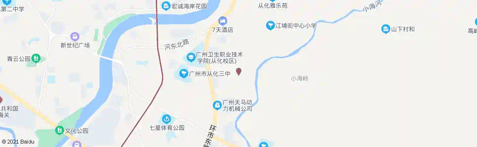 广州江浦村委_公交站地图_广州公交_妙搜公交查询2025