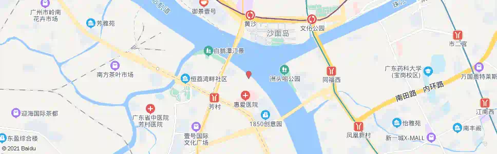 广州芳村码头_公交站地图_广州公交_妙搜公交查询2025