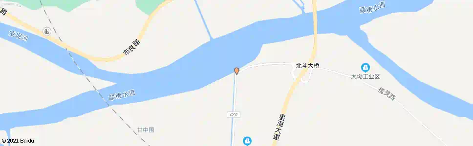 广州北斗渡口(榄灵路)_公交站地图_广州公交_妙搜公交查询2025