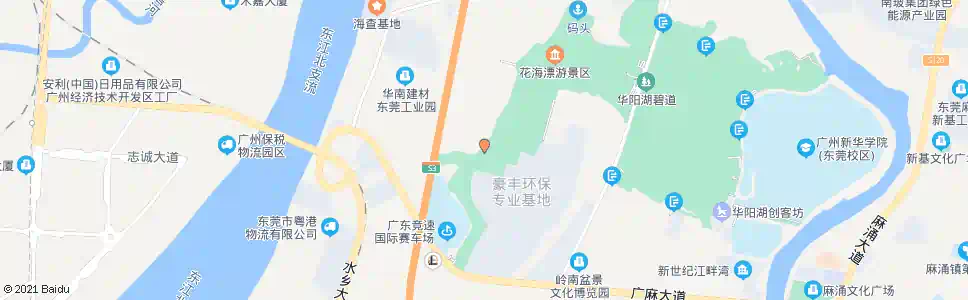 广州马滘河(花海漂游)_公交站地图_广州公交_妙搜公交查询2025