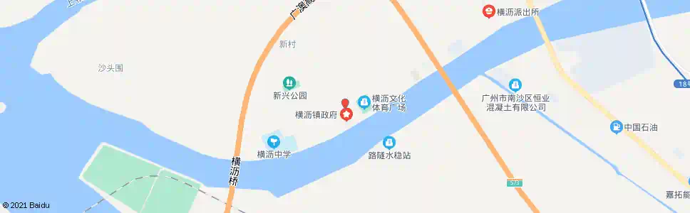 广州大沥镇政府_公交站地图_广州公交_妙搜公交查询2025