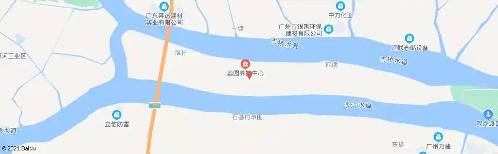 广州大刀沙村委_公交站地图_广州公交_妙搜公交查询2025