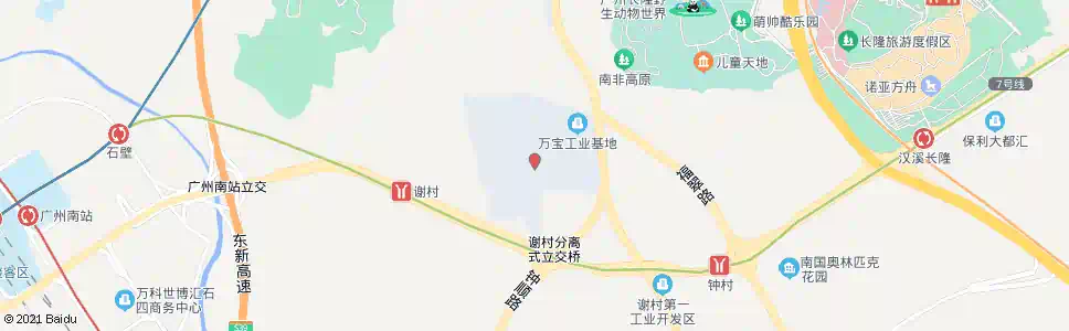 广州美的生活电器公司_公交站地图_广州公交_妙搜公交查询2025