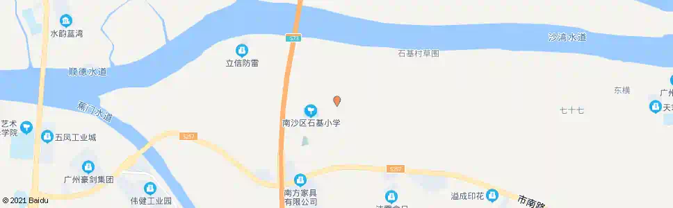 广州三坭涌_公交站地图_广州公交_妙搜公交查询2025