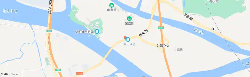 广州紫坭村口_公交站地图_广州公交_妙搜公交查询2025
