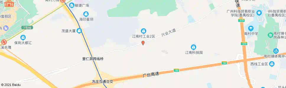 广州江南牌坊_公交站地图_广州公交_妙搜公交查询2025