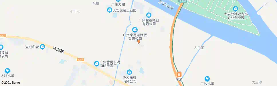 广州怡发拉链厂_公交站地图_广州公交_妙搜公交查询2025